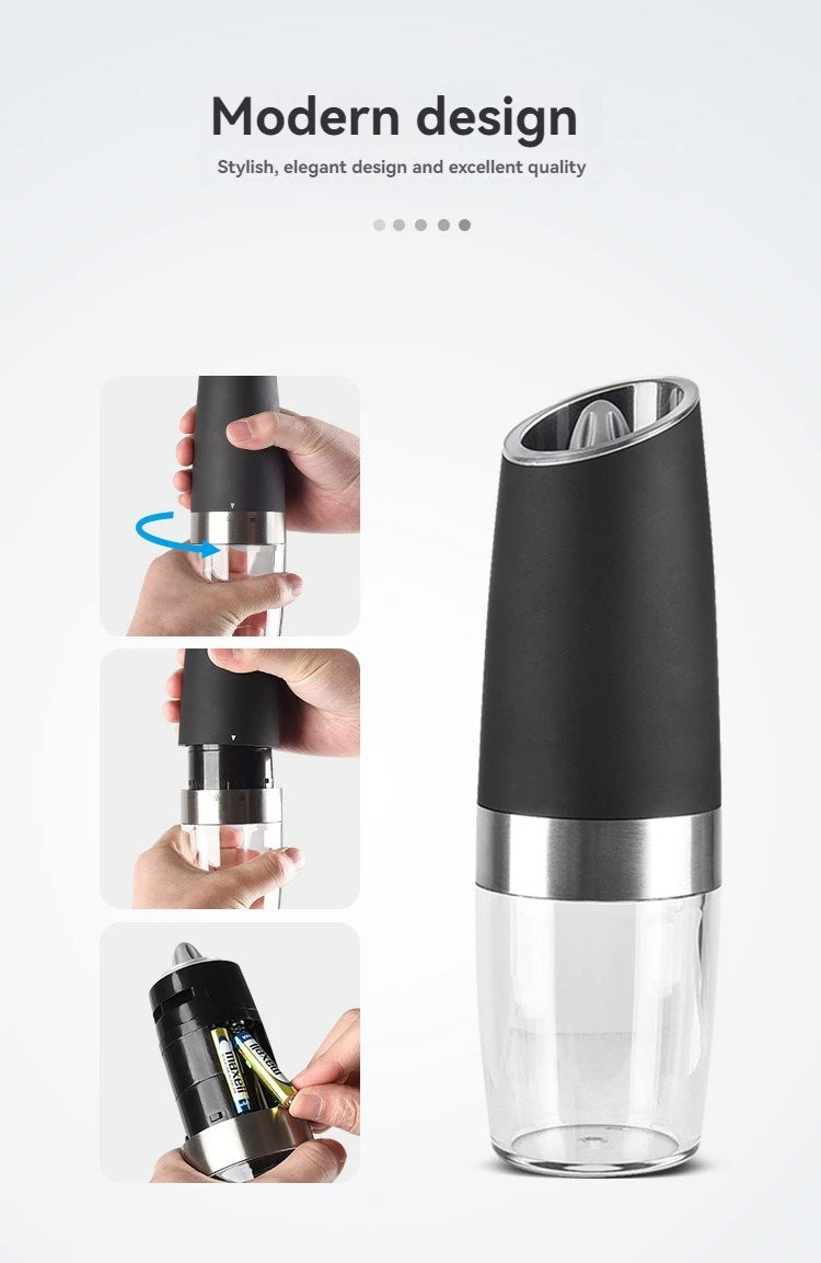 WonderTech Electric Salt and Pepper Grinder